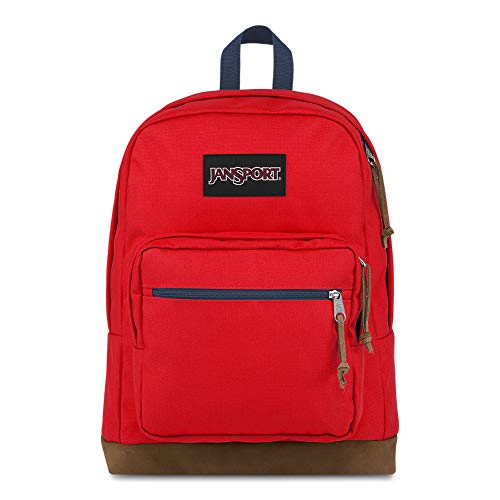 JanSport Right Pack 15 Inch Laptop Backpack - Any Occasion Daypack, Red Tape