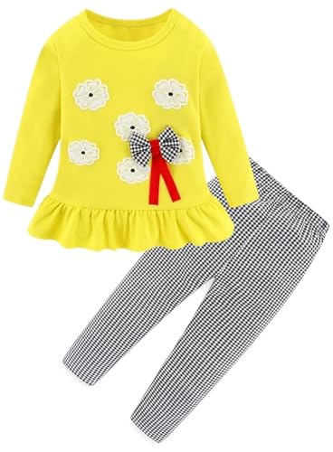 Image of Adorable Cute Toddler Baby Girl Clothing 2pcs Outfits