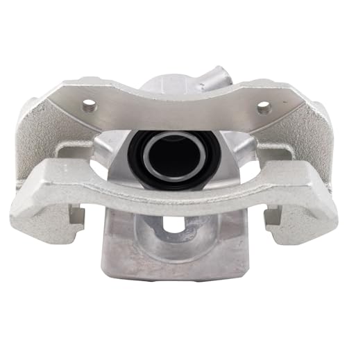 Image of TRQ Rear Brake Caliper Set Zinc Coated Hardware Brackets Compatible with 2012-2017 Toyota Prius V