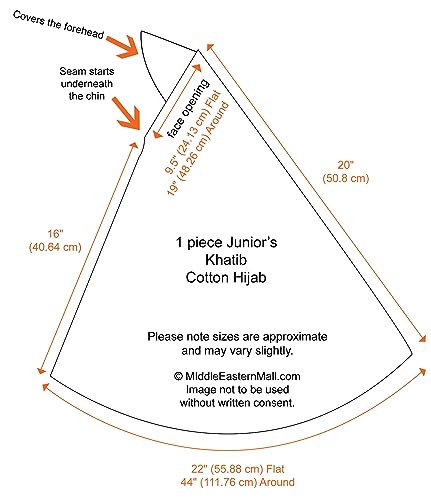 Pre-Teen Girls Instant Hijab Cotton One piece Amira Head Scarf2