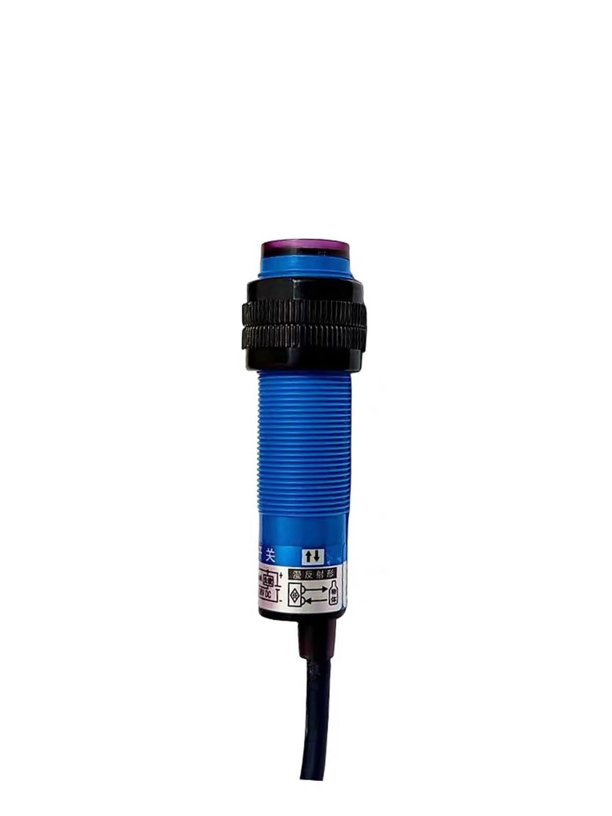 CXFCIHFT M30 Retroreflective PNP NO DC photoelectric sensor switch/photocell sensor with mirror reflective plate detection distance 3 m