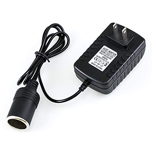 24w Car Adapter Cigarette Lighter 220V to 12V 2A Home Converter Car Adapter Car Charger Tester Car can be Connected Low-Power Car Humidifier,Car MP3,Home Cigarette Lighter Socket