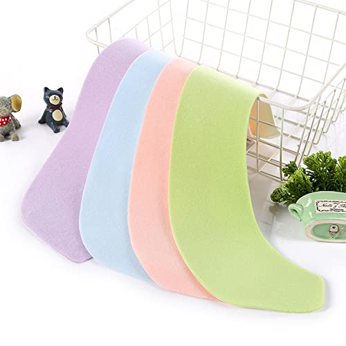 ALAYIN Toilettensitzkissen, Plüsch, warm, 4 Stück, waschbar, wiederverwendbar und schön, praktisch – Bild 4