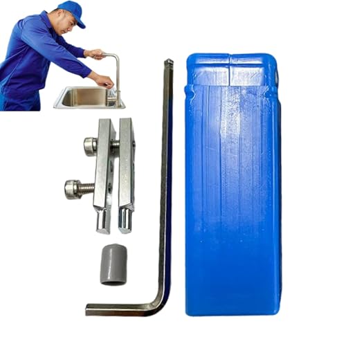 Abisolierter Rohrausdreher, interne Rohrventile Entfernungswerkzeug-Set, abisolierter Wasserhahnschraubenabsaugung, Sanitärbedarf für Klempnerwartung, Heimwerker