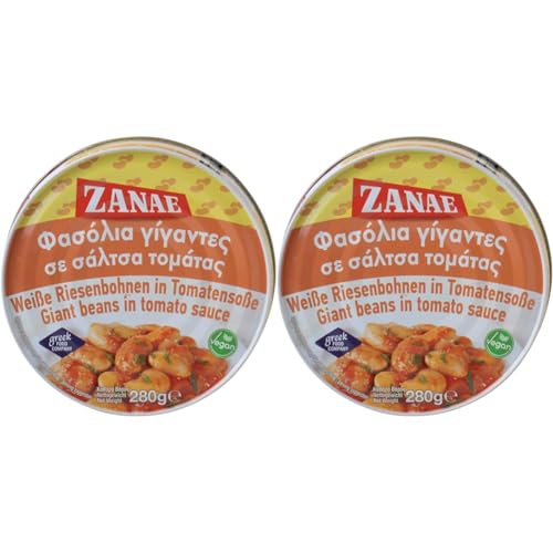 Zanae Dicke weiße Bohnen, in l, 2er Pack (1 x