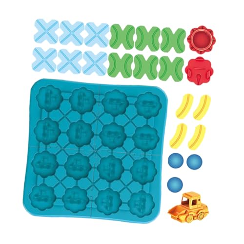 Juego de pista de rompecabezas que ejercita la mente infantil para evitar el aburrimiento