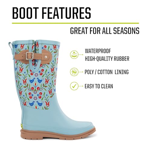 Image of Western Chief Women's Tall Waterproof Rain Boot Outdoor Garden Shoes