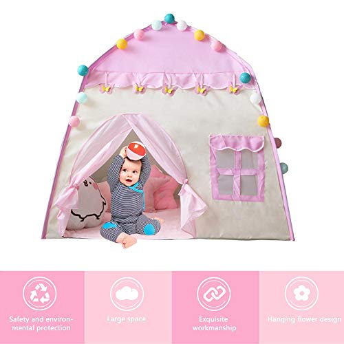 Princess Castle Spielzelt Für Mädchen Große Kinder Spielzelte Für Kinderzelt Spielhaus Indoor- Und Outdoor-Spiele… – Bild 7