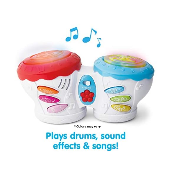 Kidoozie Flash Beat Drums Kidoozie Toys