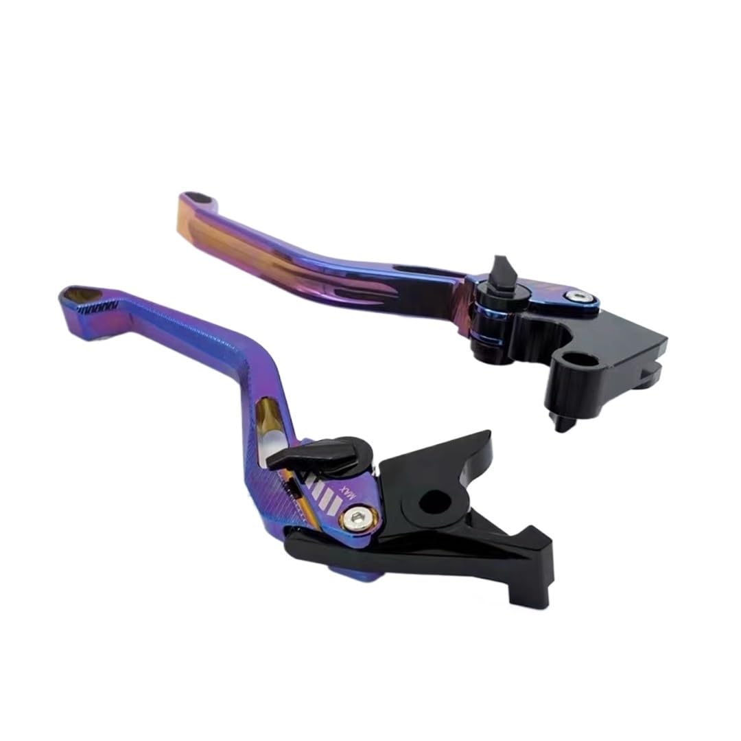 NHGFdfs Motorcycle Clutch Brake Lever CNC Motorcycle Adjustable Brake Clutch Levers for Aprilia Shiver 900 2017-2019