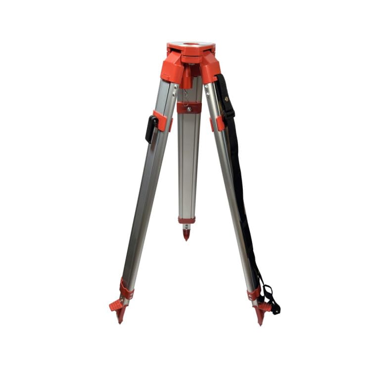 Trípode de aluminio para niveladora, láser rotativo, láser de líneas cruzadas, plegable con abrazaderas, rosca de 5/8"