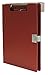 Omnimed 205603-RD Covered Over-The-Bed Poly Clipboard, Red