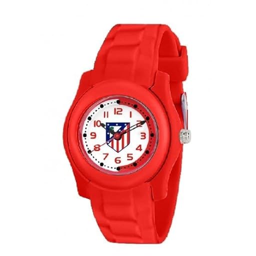 Genérico Reloj Infantil Atlético de Madrid – Producto Oficial – Reloj Analógico para Niño con Diseño Deportivo y Correa Resistente | Ya disponible en tu tienda friki favorita! En mundofriki.es!