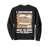 Photo Gallery i daydream about the books i ve read - funny librarian felpa Photo Gallery i daydream about the books i ve read - funny librarian felpa