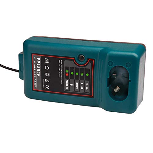 Akku-Ladegerät für Bohrmaschinen-Zubehör, 7,2 V, 9,6 V, 12 V, 14,4 V, 18 V, DC1804, DC1414T, DC14F, 9100 A, EU-Stecker