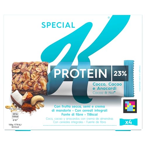 Kellogg's Special K Barritas de Proteína Coco y Cacao 4x28g