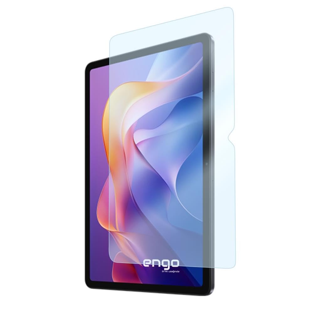 Engo Xiaomi Redmi Pad 2 11 İnç İle Uyumlu Ekran Koruyucu 9h Temperli Kırılmaz Esnek Nano Cam, Çizilmeye Ve Darbeye Dayanıklı Koruma, Hd Şeffaf