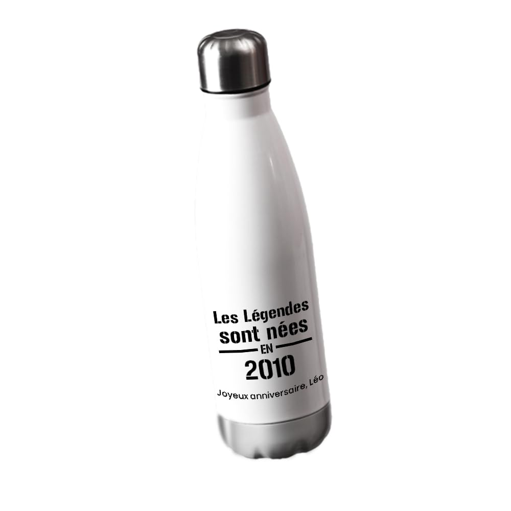 Gourde personnalisable inox & isotherme | Idée cadeau unique