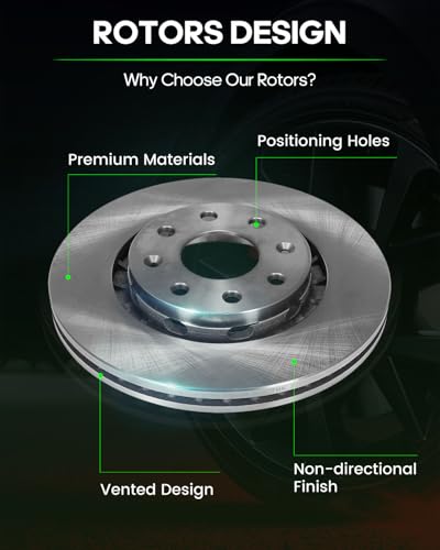 Image of SCITOO 55099 Front Brake Rotors 55099 Disc Brake Rotor