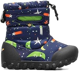 Bogs B-Moc Snow Boot, Navy Multi, 9 US Unisex Little Kid | Image 5