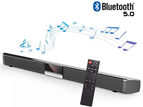 Soundbar for TV - Bluetooth Sound Bar, Home Theater with Subwoofer and TV