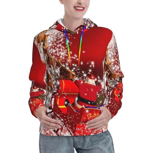 Sweat de Noël femme EdWal ajusté pour ne plus avoir froid
