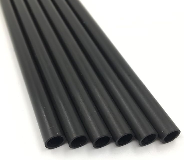 300mm length 3K Carbon fiber tube hollow tubes for Quadcopter Multicoptor 14mm 16mm OD 10mm 12mm 14mm ID - (Dimensions: 14mmx12mm)