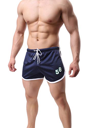 Naturemore Men's Active Running Shorts, 3 Inch Quick Dry Mesh Jogging Workout Shorts, Gym Athletic Marathon Shorts4