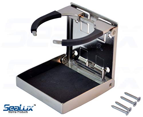Portavasos de Acero Inoxidable Ajustable Plegable miniatura 3
