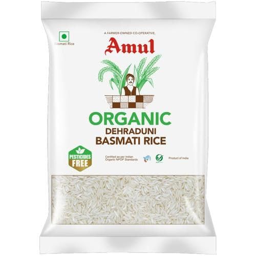 Amul Organic Dehraduni Basmati Rice, 3 Kg (B0DCJW3JMH) Amazon Price History, Amazon Price Tracker