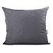 DecoKing 24386 Poszewka na poduszkę 50 x 60 cm, stalowa, zapięcie hotelowe, szara, antracytowa, stalowa, szara, szara Axel