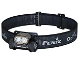 Fenix HM55R Schwarz Stirnlampe LED Wiederaufladbar,1200 Lumen Extrem Hell,USB-C Aufladbar,175M,Strahler Flutlicht & Rotlicht,IP68 Wasserdicht Sensor Kopflampe,141 Stunden max,Outdoor Camping Joggen