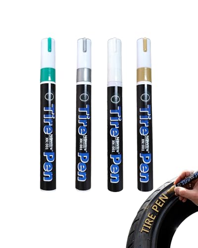 DIY Tire Paint Pen,Tire Lettering Paint Pen & Tyre Pen for Cars,Motorcycles