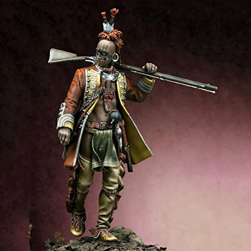 Figura modelo de resina Ancient Man 1:24 sin armar miniatura 1