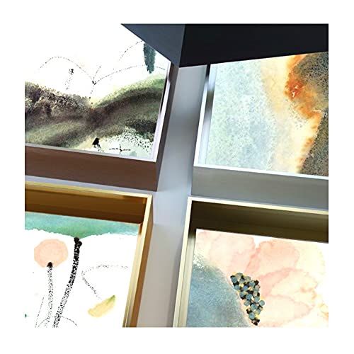 Image of DIY Metal Floating Frame for 24X36 Canvas, Rabbet 0.8 inch Deep For 0.6-0.8 inch /1.5-2cm Canvas Depth.Picture Art Wall Decor,Art Canvas,a Frame Kit,Cut to Pieces,No Canvas Included.Matte Black