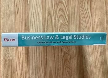Business Law/Legal Studies Exam Questions and Explanations