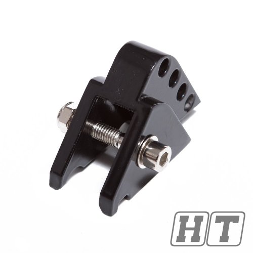 Höherlegungssatz Import 4-Fach verstellbar für Minarelli liegend, schwarz