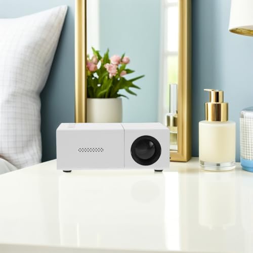 Proyector portátil mini Mobestech con fuente de luz LED amigable para los ojos, diseño compacto en plástico y metal, visuales en alta definición para laptops y smartphones, uso en casa y jardín miniatura 7