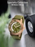 Invicta Men's Specialty 45mm Silicone Quartz Watch, Dark Green (Model: 35685) — image 7
