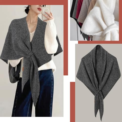 2025 New Pashmina Wraps for Women, Shawl Wraps Women Knitted Shawls Cardigan Cape Wool Cashmere Shoulder Tops Scarf3