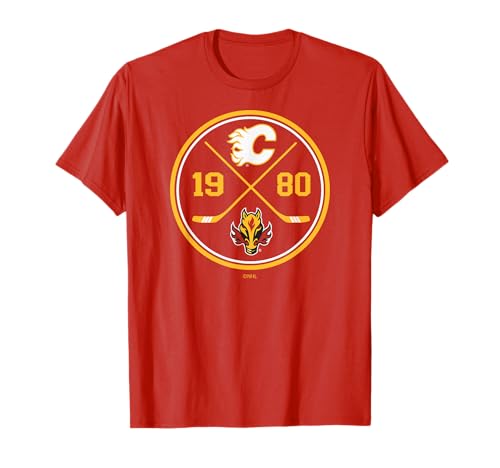 Calgary Flames Prize Red Officially Licensed T-Shirt