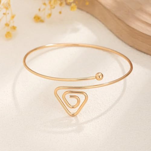 Image of Long tiantian Gold Arm Cuff Upper Arm Armband Greek Goddess Costume Jewelry