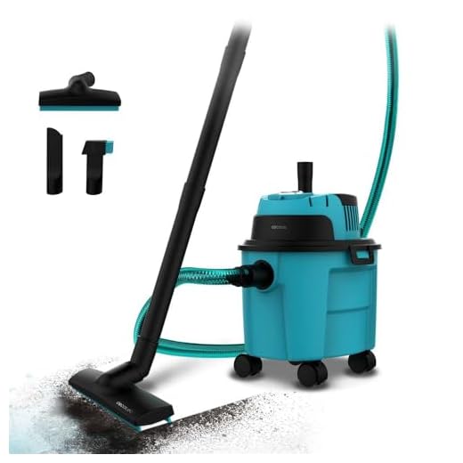 Cecotec Aspirapolvere Solidi E Liquidi Conga Rockstar Wet & Dry Compact Garden. 10L. 1000 W, Leggero, Compatto, Doppia Funzione Di Aspirazione E Soffiaggio, Accessori