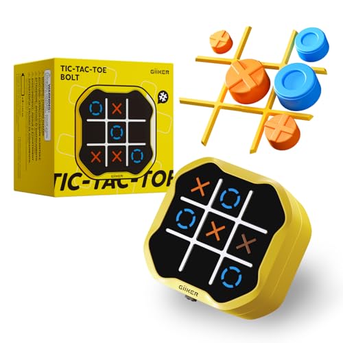 GiiKER Tic Tac Toe Bolt Game, Original 3-in-1 Handheld Puzzle...