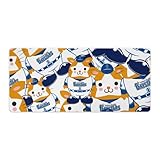 横浜DeNAベイスターズ マスコット マウスパッド 大型 薄型 ゲーミング キーボードパッド PU レザー オフィスデスクマット マウスマット デスクマット 滑り止めゴム底 マウス対応 40x90cm