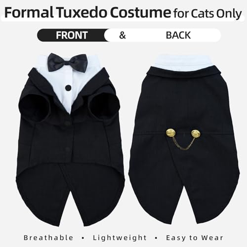 #1 Best Qbleev Cat Tuxedo - Premium Pet Apparel Set - Image 3