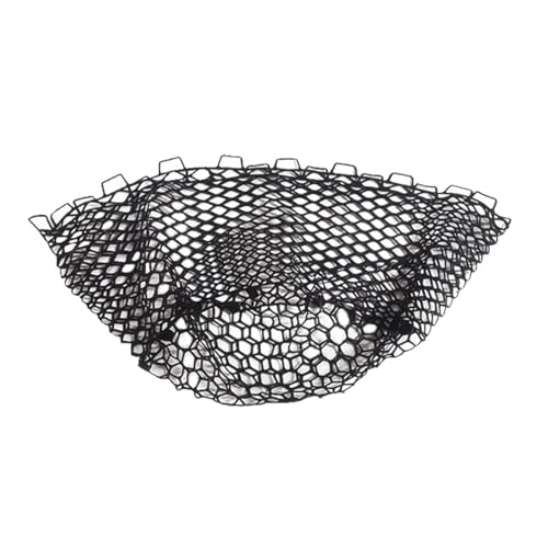 Épuisette de pêche avec filet silicone pliable souple et protecteur