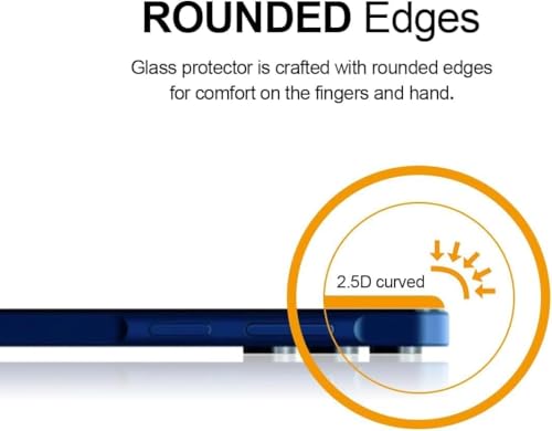 Image of BATCHONE Premium Tempered Glass Screen Protector Compatible for Oneplus Nord 5 5G (Black) with Edge to Edge Coverage and Easy Installation kit, Pack of 1