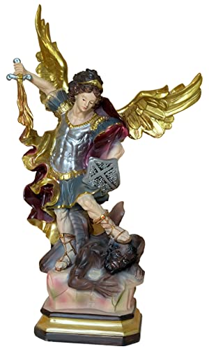 Kaltner Präsente Idée Cadeau - Figurine décorative Saint Michael Archange (Hauteur 14,5 cm)