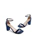 Dream Pairs Chunk Sandalias de Tacón Alto Vestir Moda Punta Abierta Correa...
